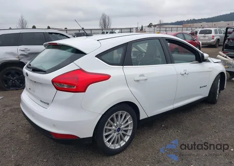 2017 Ford Focus Electric из США, поврежденный, VIN 1FADP3R41HL224401